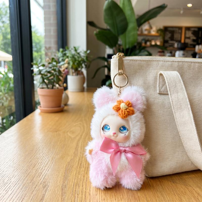 Women'S Keychain Accessories - Милый плюшевый брелок в виде животного