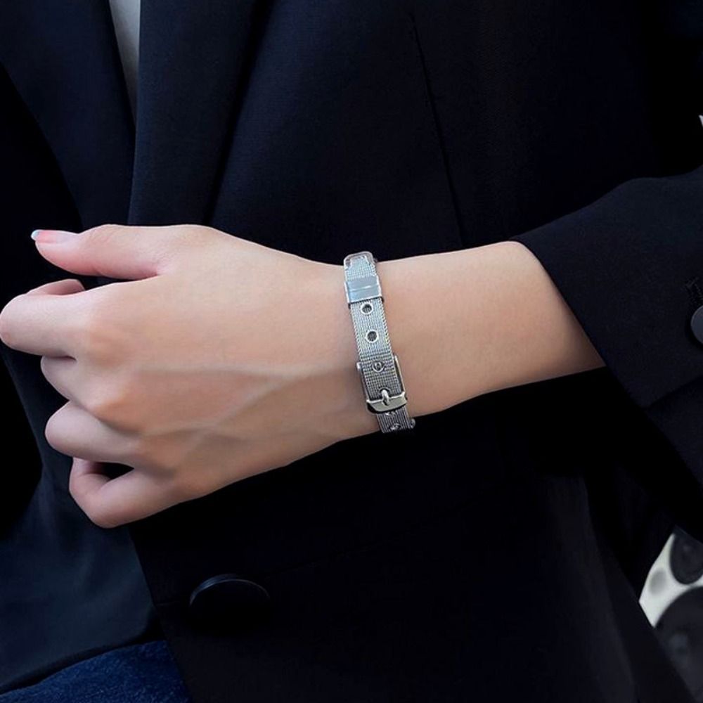 Women'S Accessories To Wear With Watch - Браслет-кольцо из титановой стали в корейском