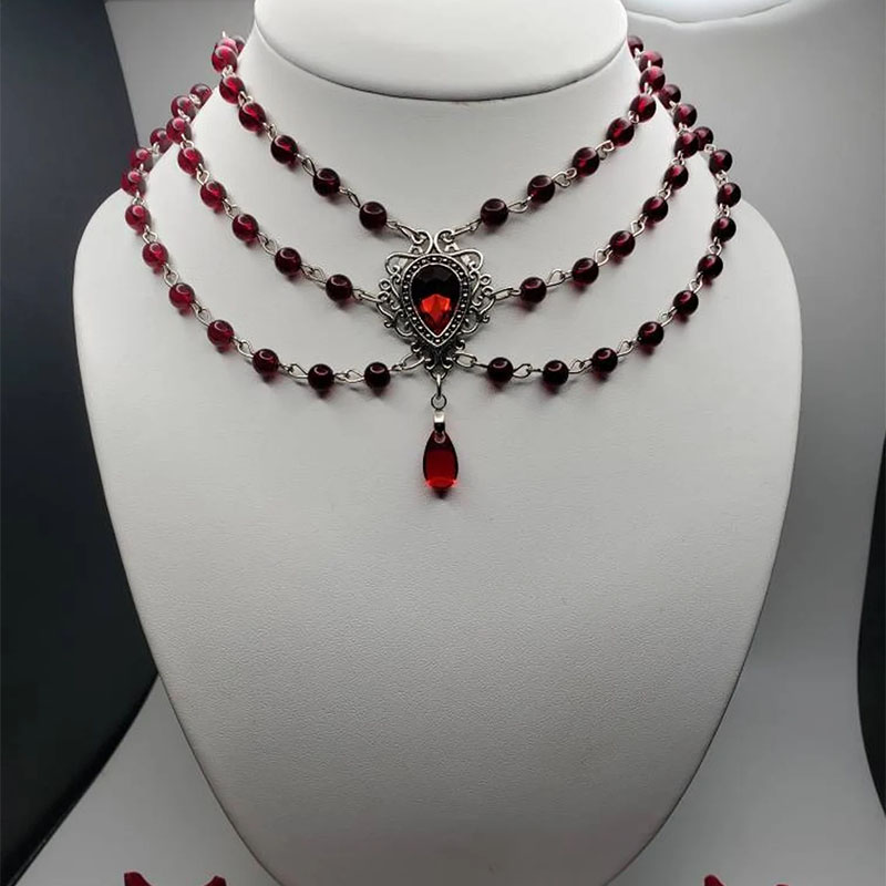 Women'S Victorian Accessories - Викторианское колье из бисера 2023, женское