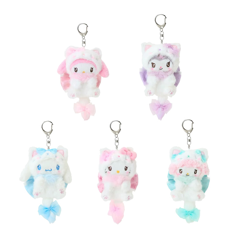 Women'S Accessories Handbags - Плюшевая игрушка-брелок Hello Kitty: кремовая кошка