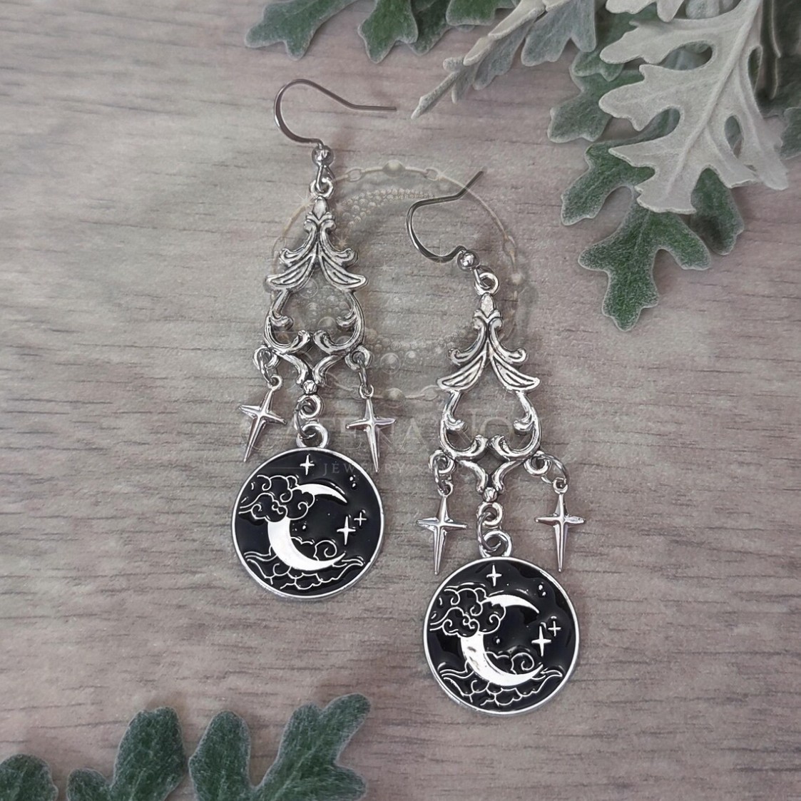 Women'S Victorian Accessories - Серьги Moon Magic, готические украшения, аксессуары