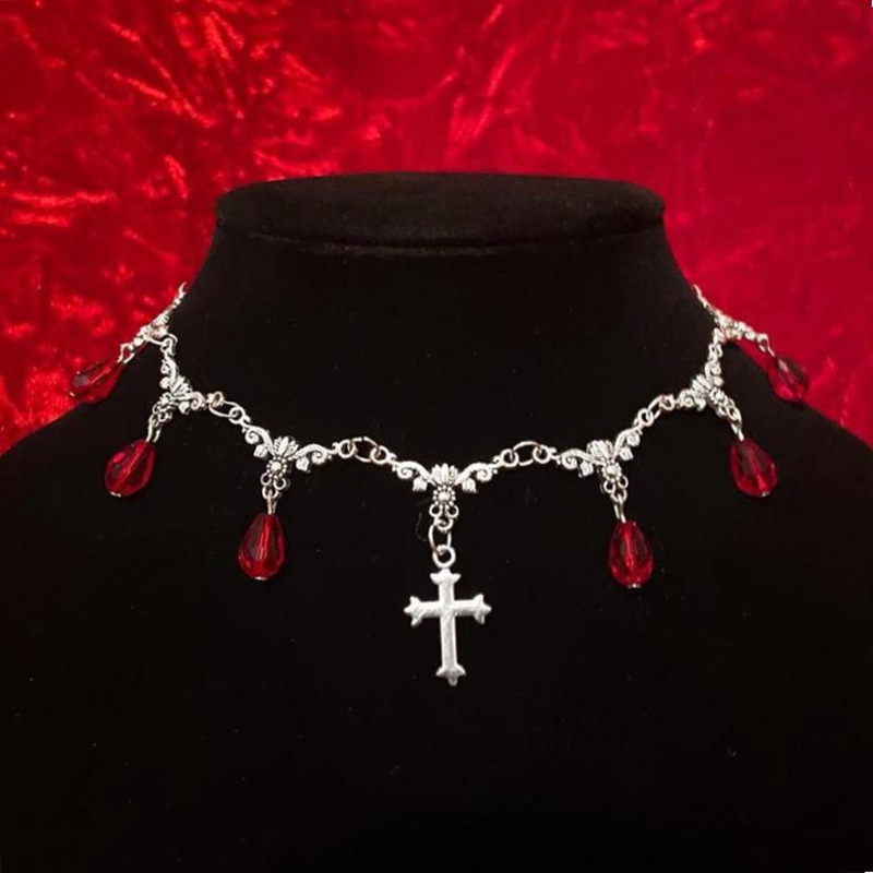 Women'S Victorian Accessories - Чокеры с укусом вампира, ожерелье с
