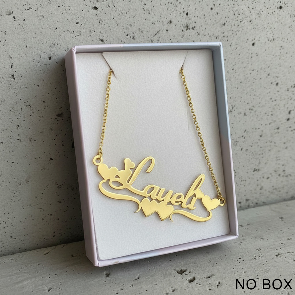 Women Accessories Gift Box - Ожерелье-чокер из нержавеющей стали ручной работы