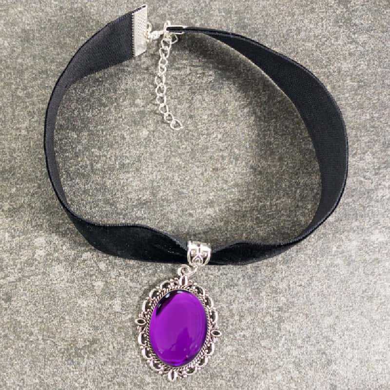 Колье с каплями воды фиолетово – обзор и цена Women'S Victorian Accessories
