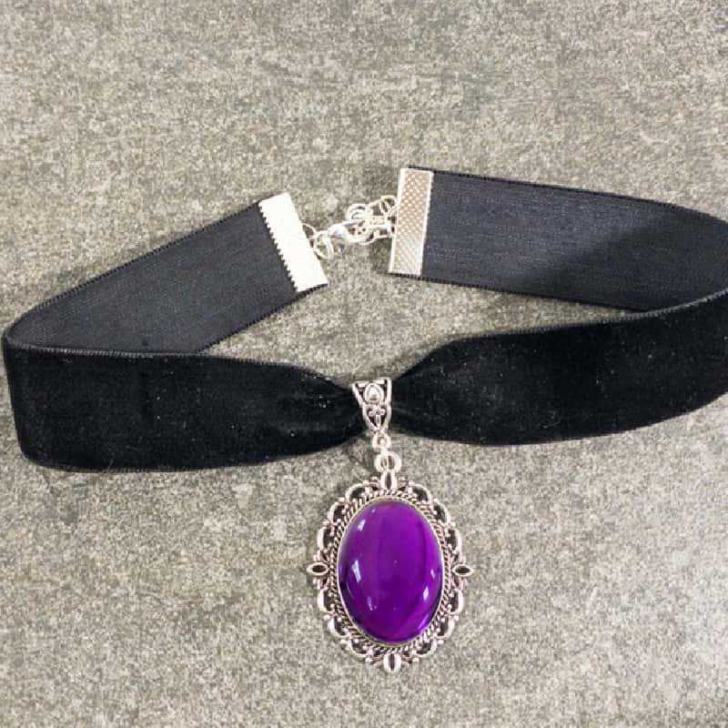 Колье с каплями воды фиолетово – обзор и цена Women'S Victorian Accessories