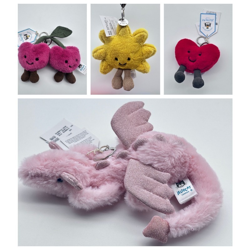 Плюшевая игрушка-брелок JC Hot – обзор и цена Women'S Keychain Accessories