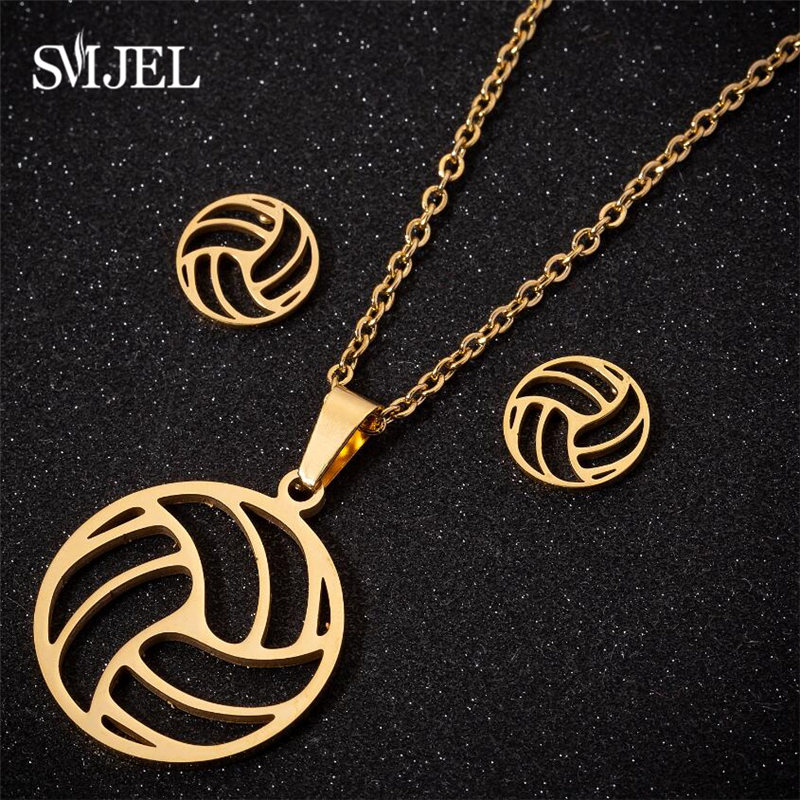 Колье и серьги из нержавеющей  – обзор и цена Women'S Volleyball Accessories