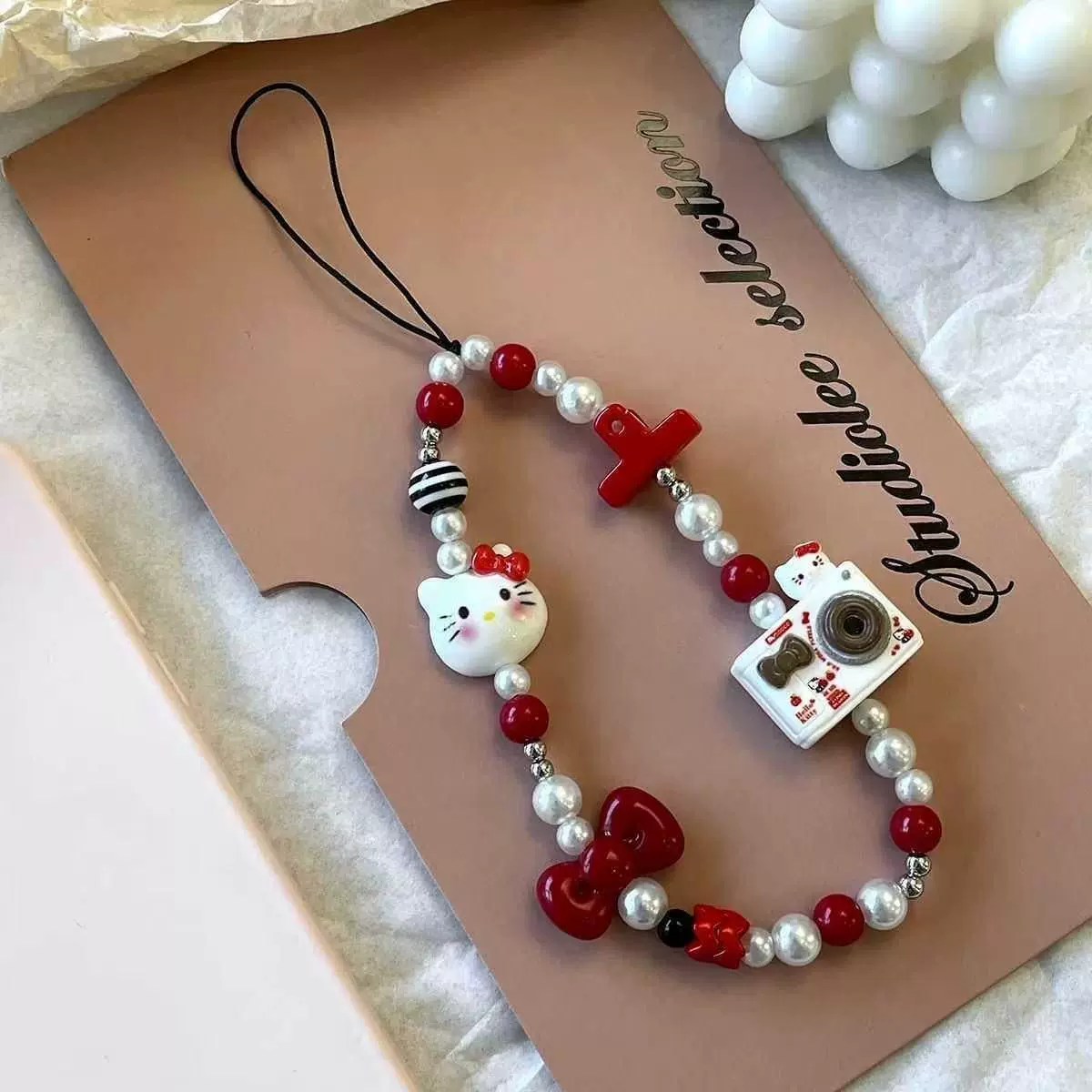 Милый брелок-подвеска Hello Ki – обзор и цена Women'S Keychain Accessories