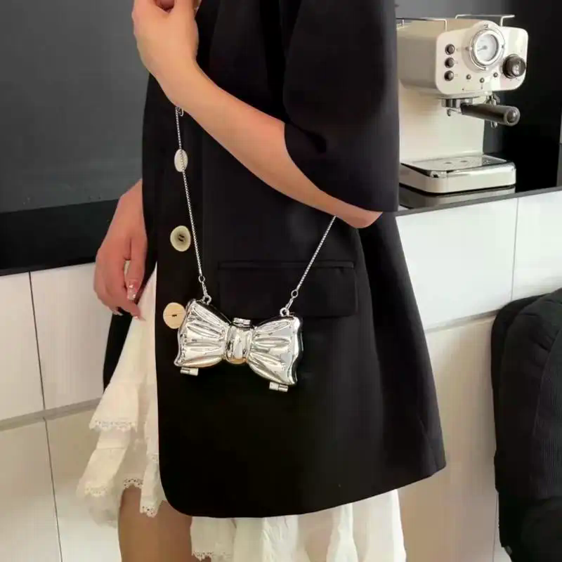 Роскошная модная металлическая – обзор и цена Women'S Accessories Handbags