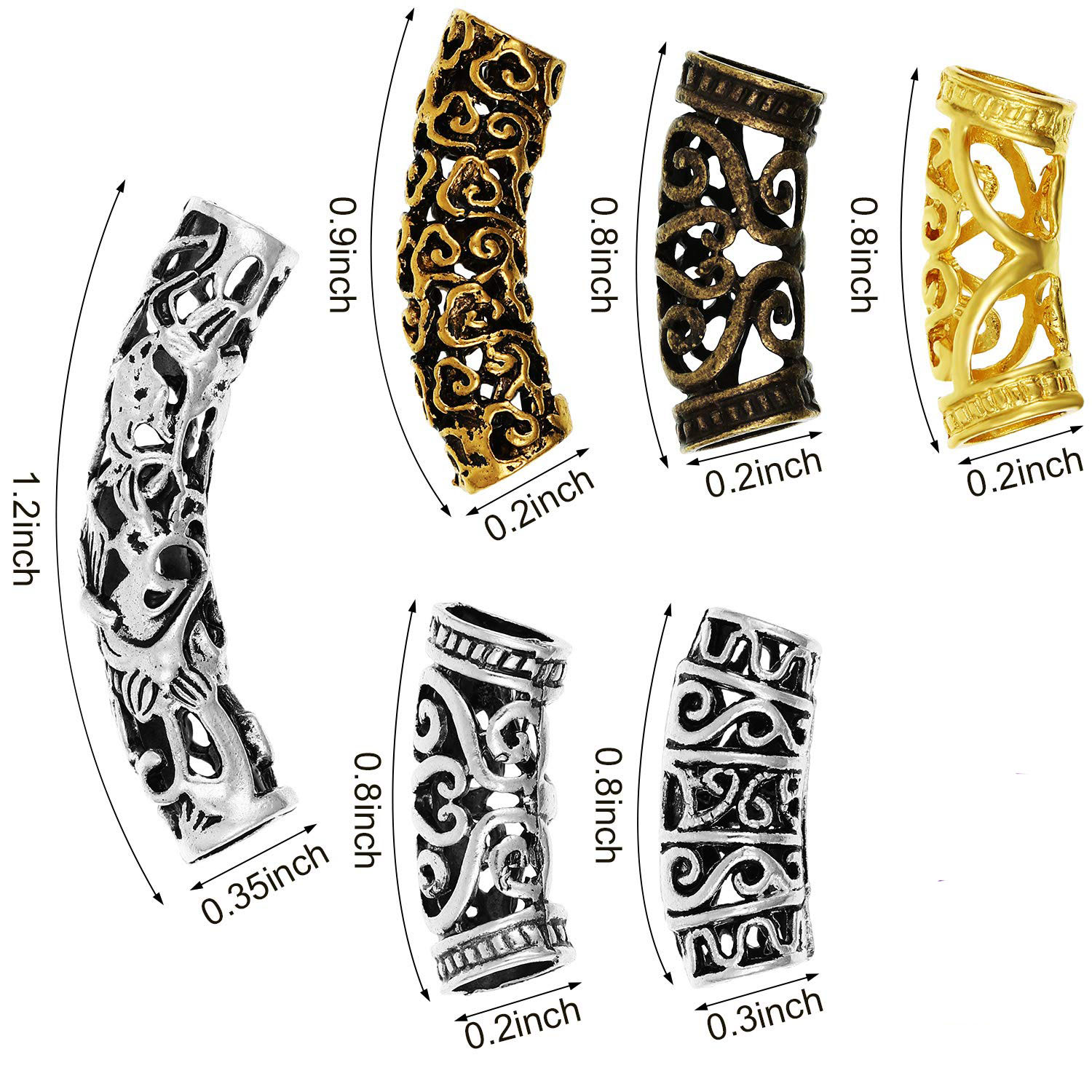 5 шт./упаковка, бусины для пле – обзор и цена Women'S African Accessories
