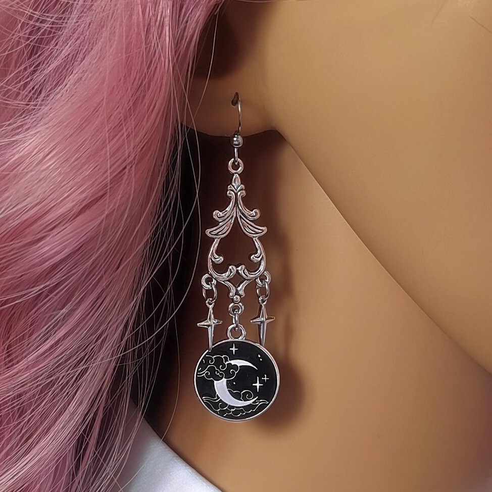 Серьги Moon Magic, готические  – обзор и цена Women'S Victorian Accessories