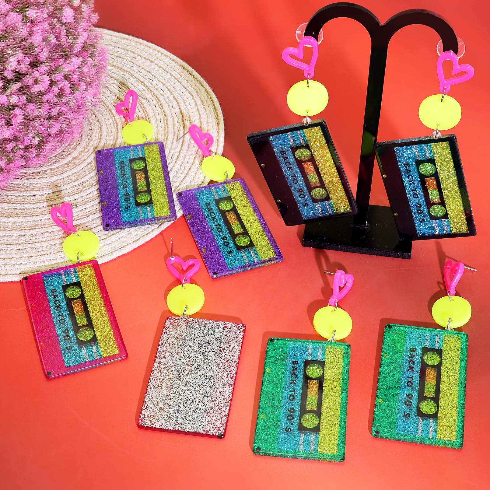 Акриловые круглые серьги-подве – обзор и цена Women'S Accessories In The 80S