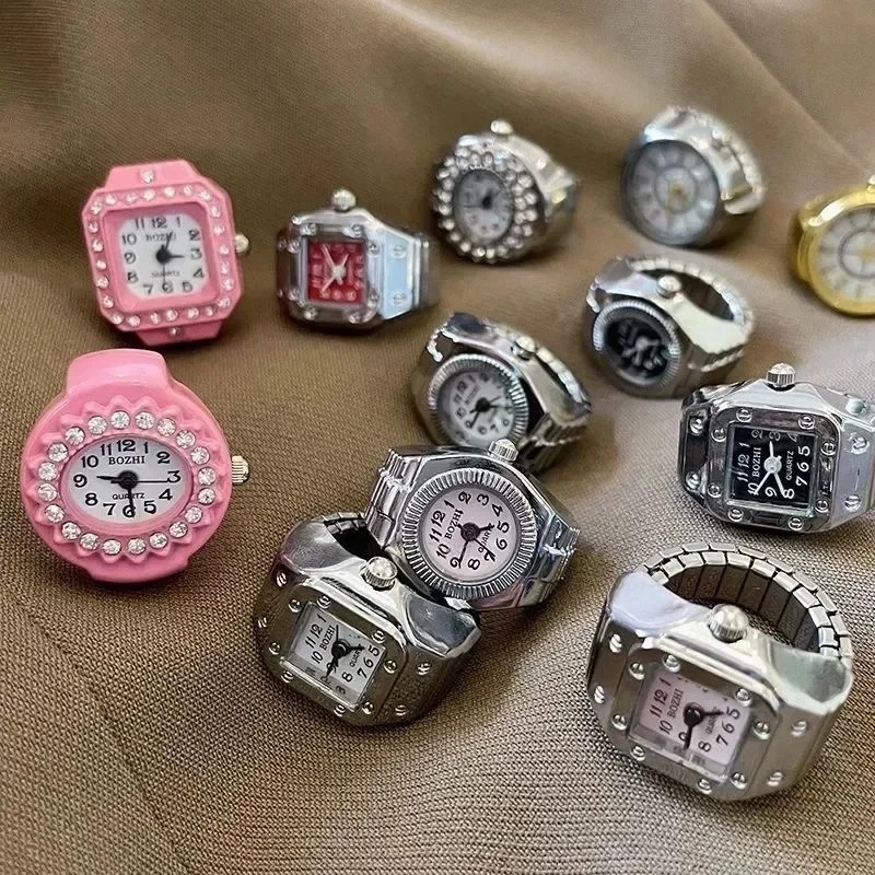 Ретро-часы-кольцо Y2K в стиле  – обзор и цена Women'S Accessories In The 80S