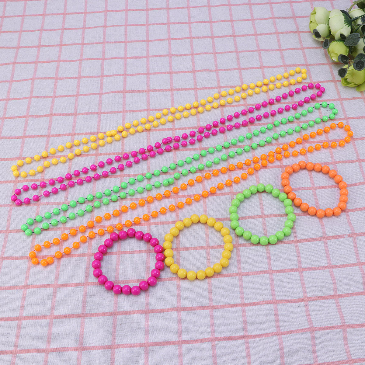 4 шт. пластиковых бусинных оже – обзор и цена Women'S Accessories In The 80S