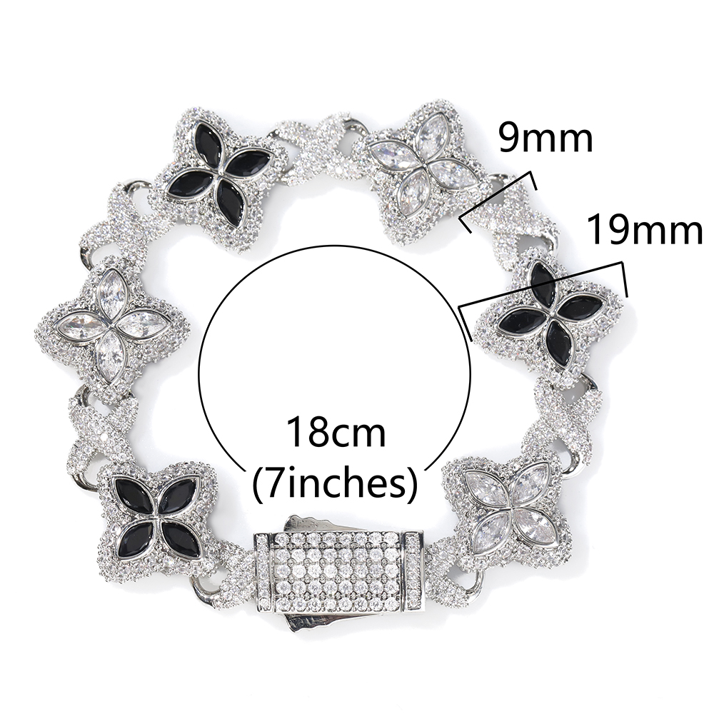 Iced Out Baguettecz цветочные  – обзор и цена Women Accessories Gift Box