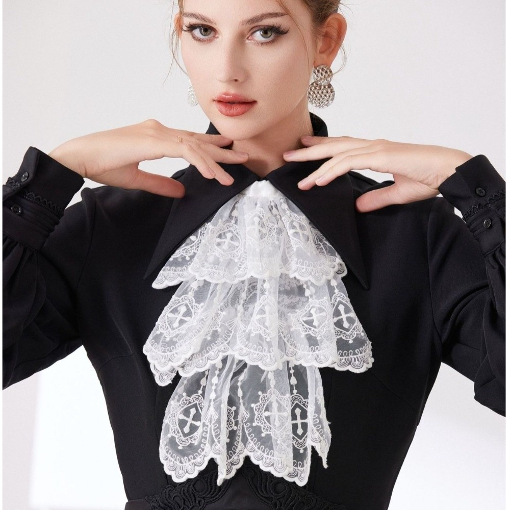 Кружевной воротник-жабо в викт – обзор и цена Women'S Victorian Accessories